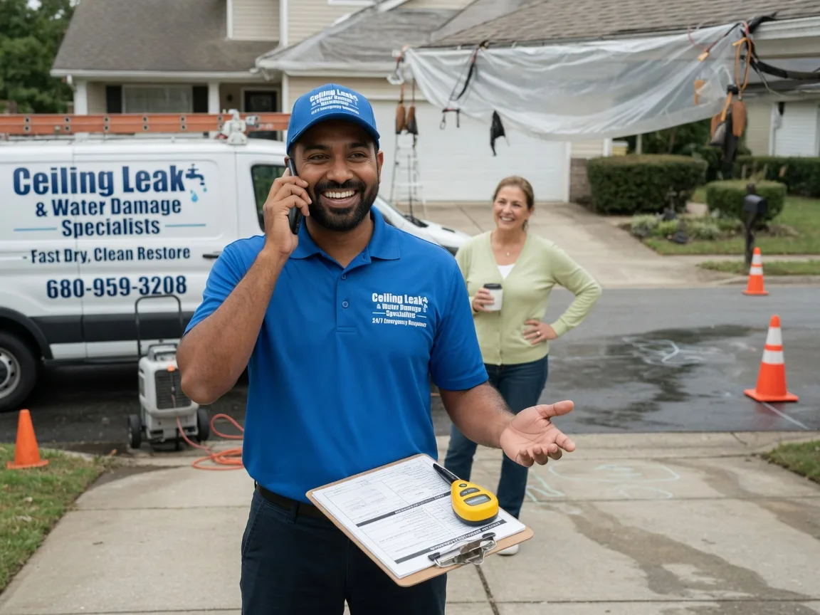 Ceiling Leak Cleanup Pembroke Pines, FL FAQs